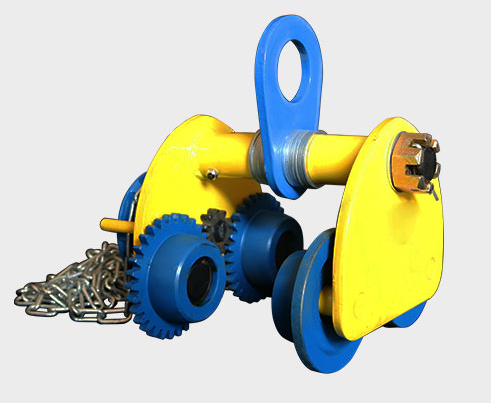 冠航起重葫蘆專用手動單軌跑車